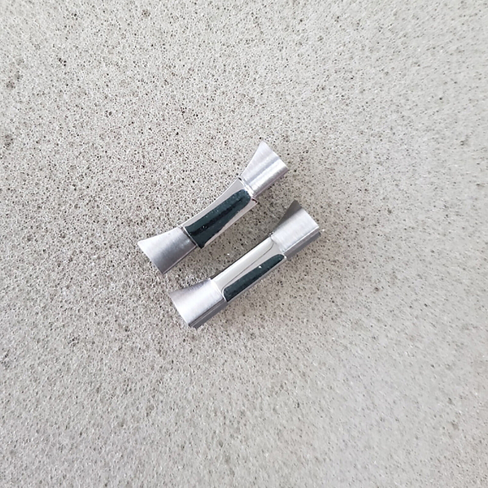 20mm Curved End Links + Spring Link Bars Wrist Watch Strap Links Accessories