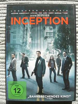 DVD Inception DeCaprio Nolan