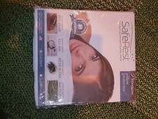 SafeRest Premium STANDARD Waterproof Bed Bug Proof Zippered Pillow Protector NEW