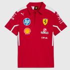 2025 F1 T-Shirt Official Team Shirt Red Scuderia Ferrari 2025 Polo Shirt NEW UK