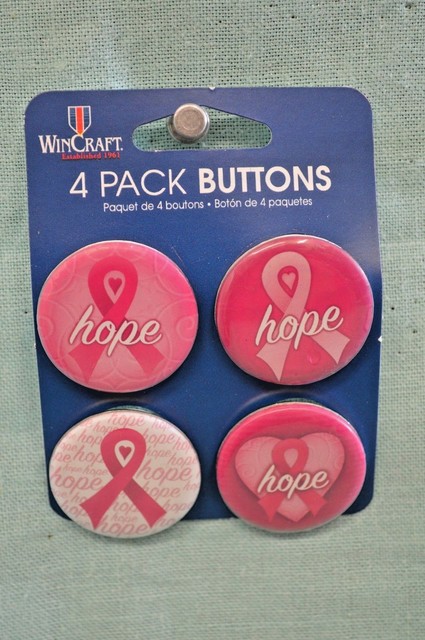 100-Piece Breast Cancer Awareness Button Pack – 10 Pink Ribbon Designs, Inspirational Pins For Charity Events & Fundraisers