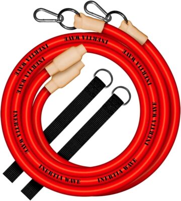 Inertia Wave | Dynamic Rubber Battle Ropes Alternative for Home and Gym