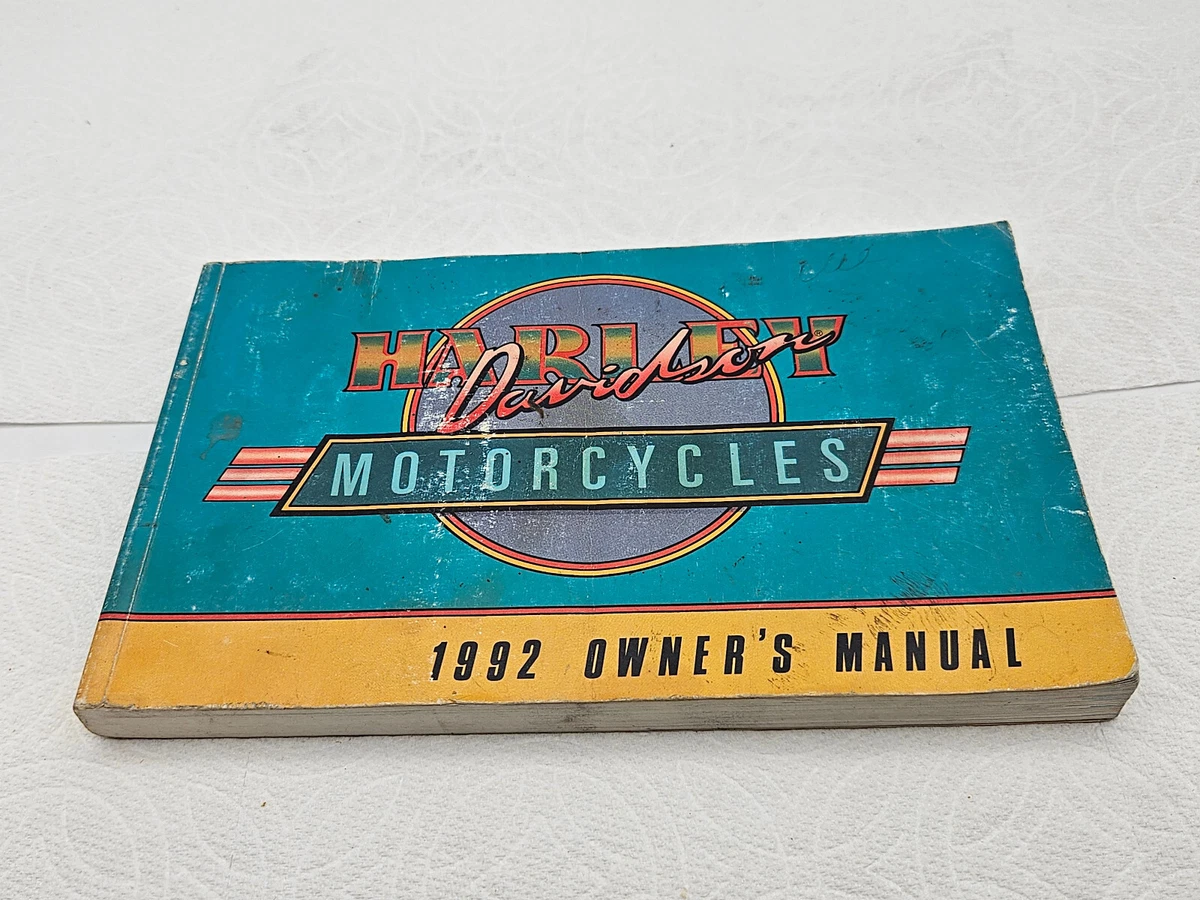 Harley-Davidson 1992 Repair Motorcycle Manuals and Literature for