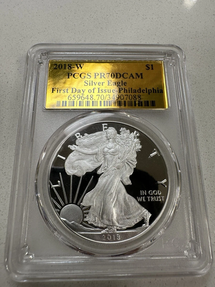 2018 American Eagle PR 70 Graded Silver Bullion Coins for sale | eBay