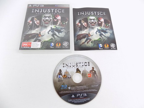 Mint Disc Playstation 3 Ps3 Injustice: Gods Among Us - 第 1/1 張圖片