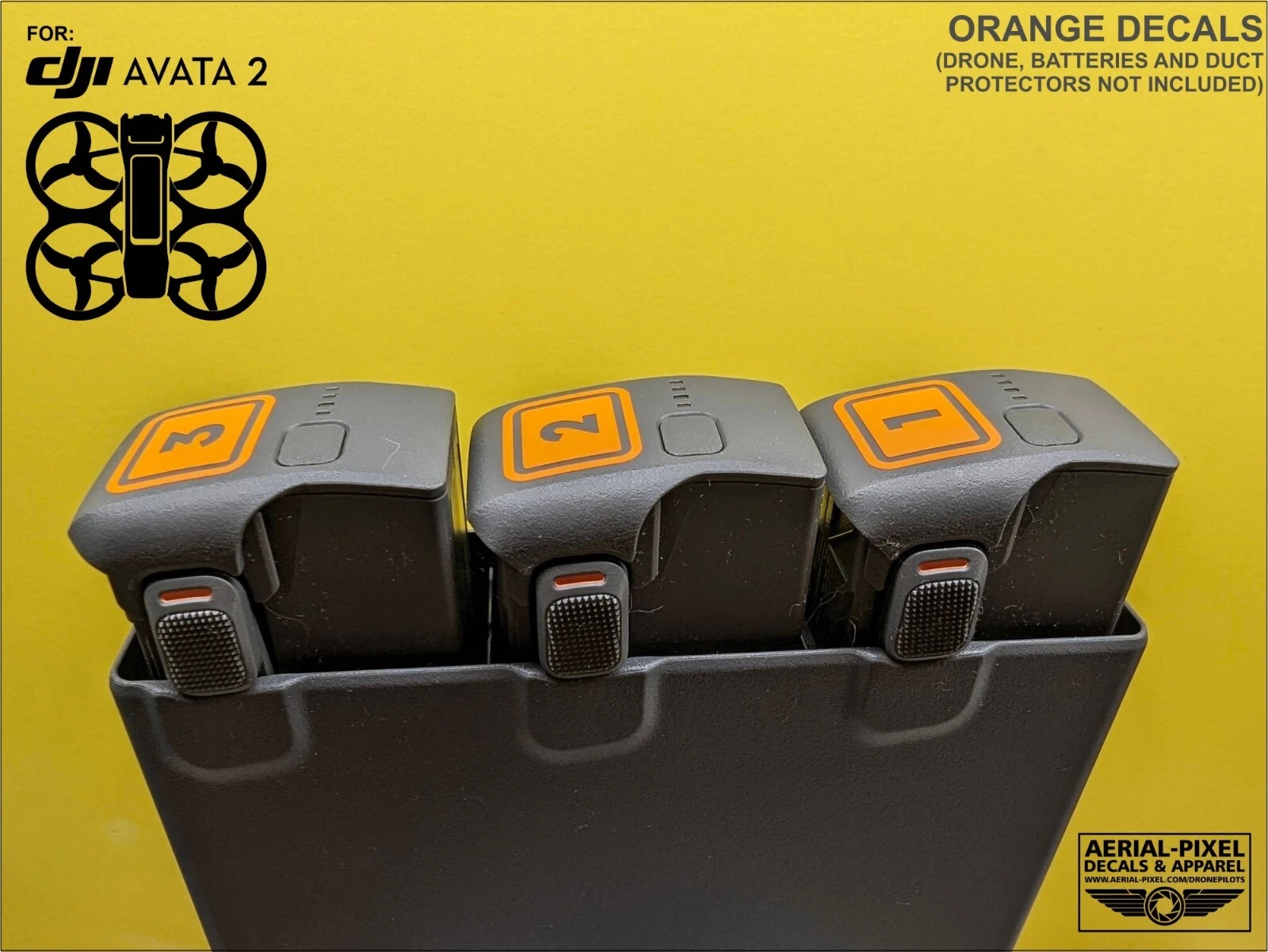 Orange Decal
