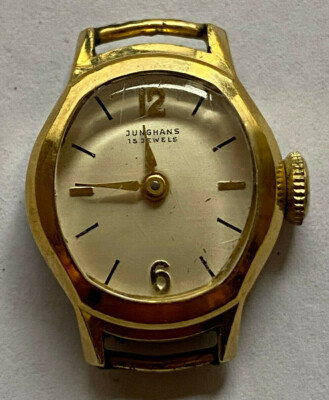 Junghans 15 Jewels Damenuhr elegantes Design Handaufzug