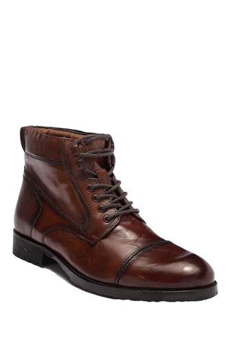 KENNETH COLE REACTION House Arrest Mens Brown Leather Lace Up Chukka Boots Amazon.com | Kenneth Cole REACTION Men main image 3
