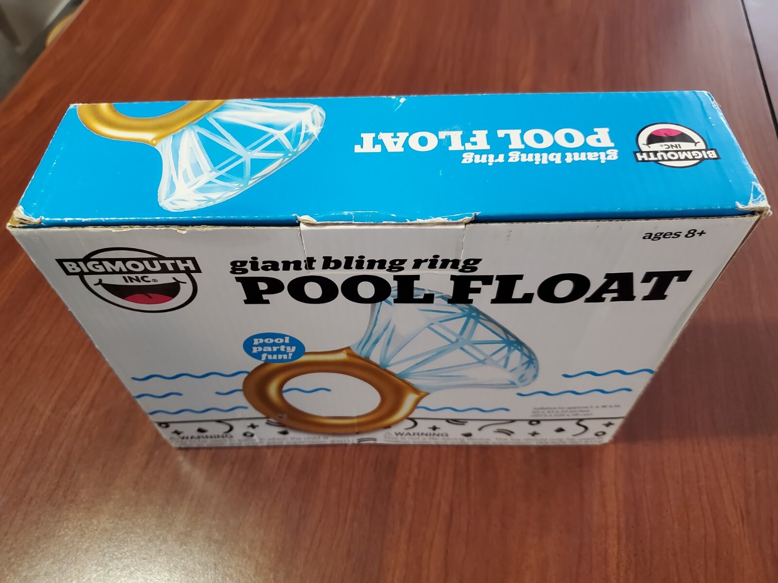 Big Mouth Giant Bling Ring Swimming 