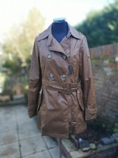 Rud By Rudsak Funky Boho Stylish Brown Belted Jacket Size S