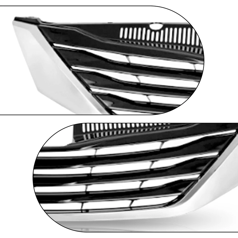 Front Upper Grille Chrome Fits Toyota Sienna 2011-2014 TO1200334 — 第 4/4 张图片