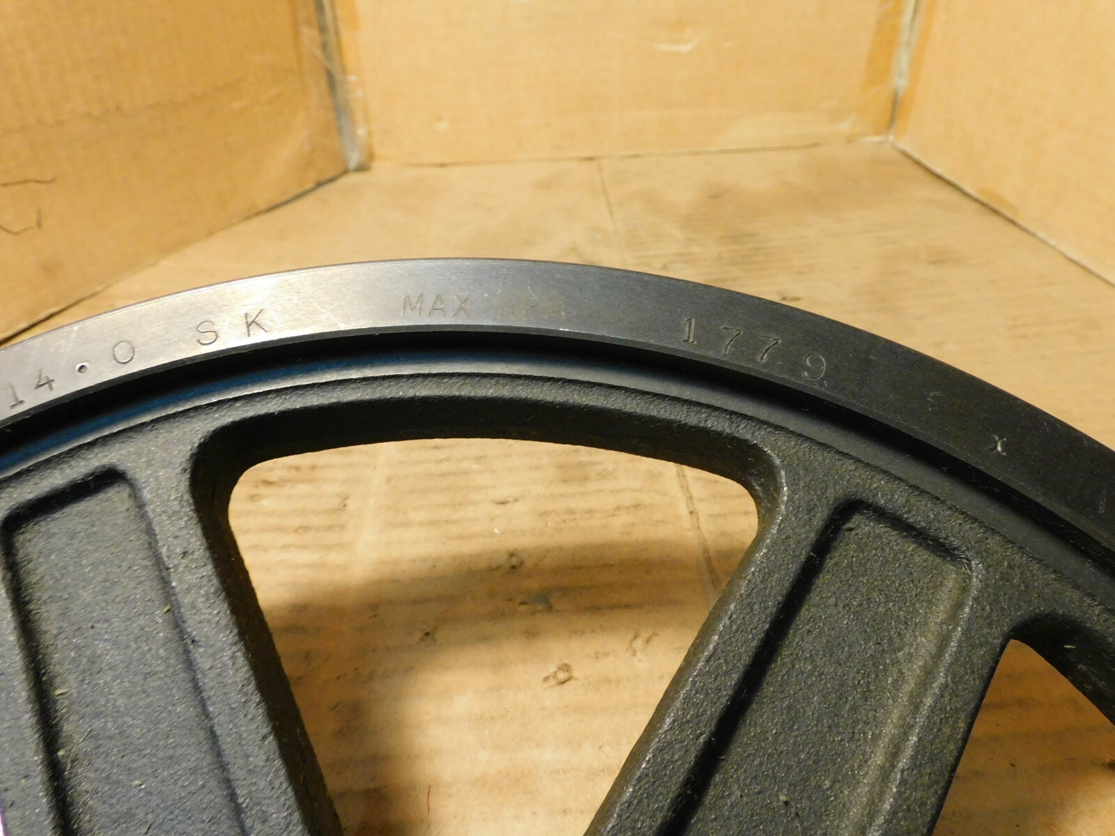 NO NAME 3 GROOVE V BELT PULLEY SHEAVE 3/3V14.0-SK 3 3V14.0SK MAX RPM ...