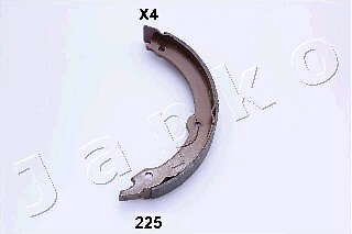 55225 JAPKO Brake Shoe Set, parking brake for TOYOTA