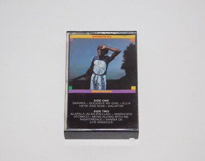 Gilberto Gil - Nightingale Cassette 1979 Asylum Records Don Grusin Sergio Mendes