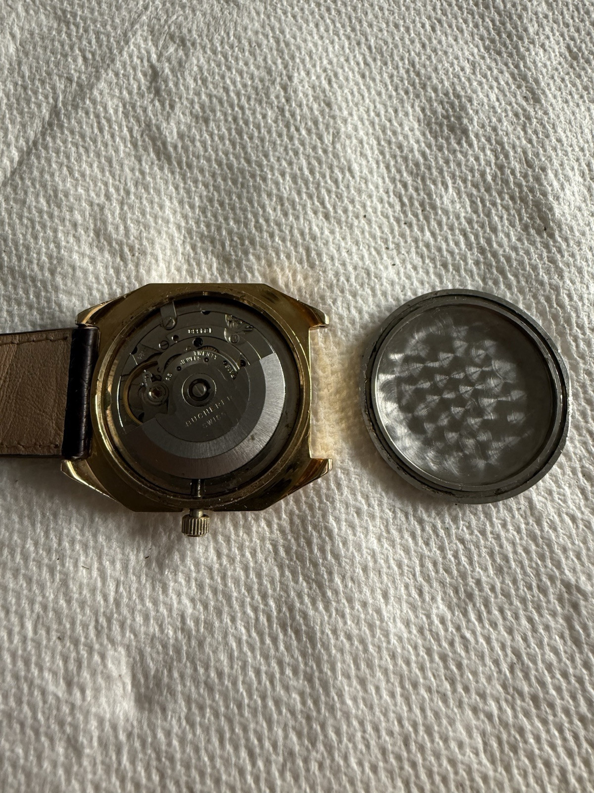 Bucherer Chronometer GP Date Automatic 35mm Wrist… - image 7