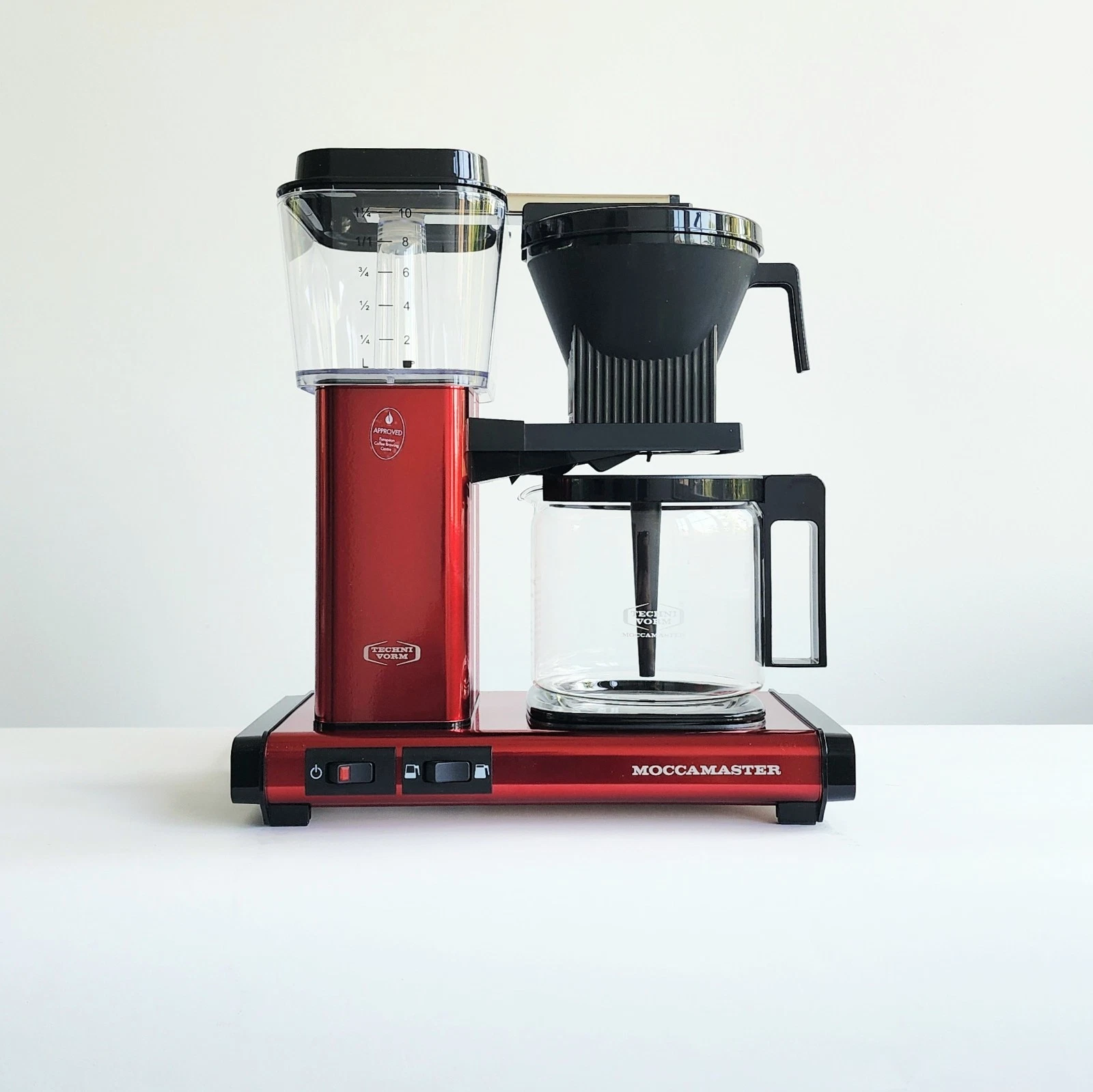 Moccamaster KBGV Select 10-Cup Coffee Maker - Candy Apple Red