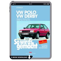 VW Derby 2 Typ 86C 1981-1995 So Wird's Gemacht Reparaturhandbuch E-Book PDF