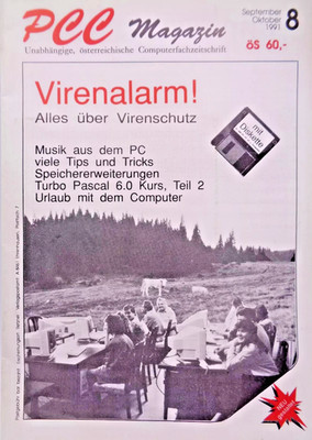 IBM PC -- PCC MAGAZIN 8/1991 (PCC-VERLAG - 5,25'' DISK) #NOS