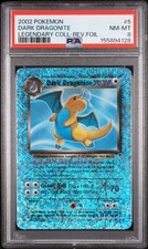 PSA 8 Dark Dragonite Reverse Holo 5/110 Legendary Collection Pokemon on eBay