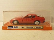 Vintage Schuco 1:43 Scale Model Die Cast Metal Porsche 924 in Original Box