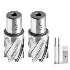 Annular Cutter Set, 4 pcs Weldon Shank Mag Dr...