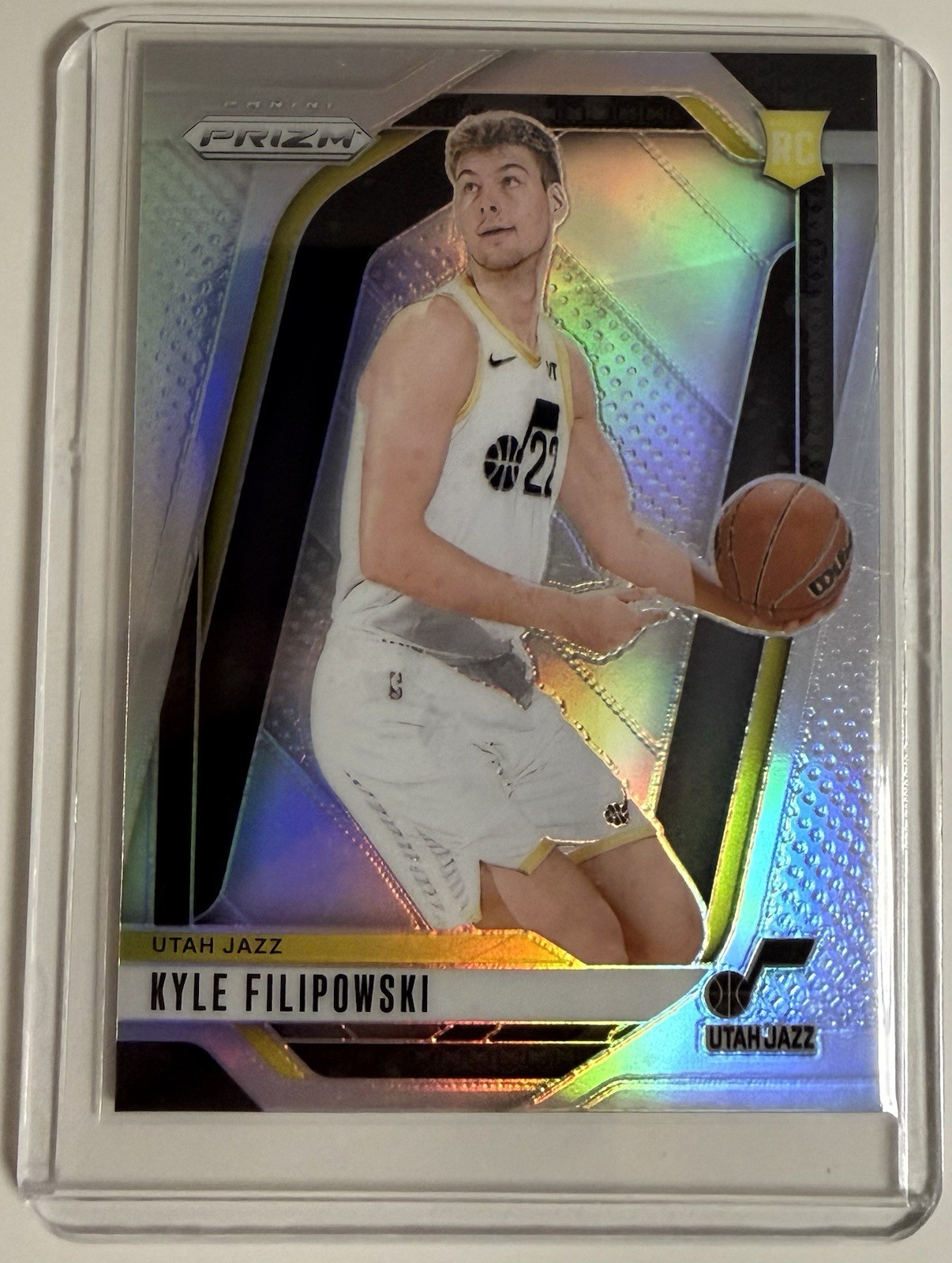 2024-25 Panini Prizm Kyle Filipowski #263 Silver Prizm (RC)