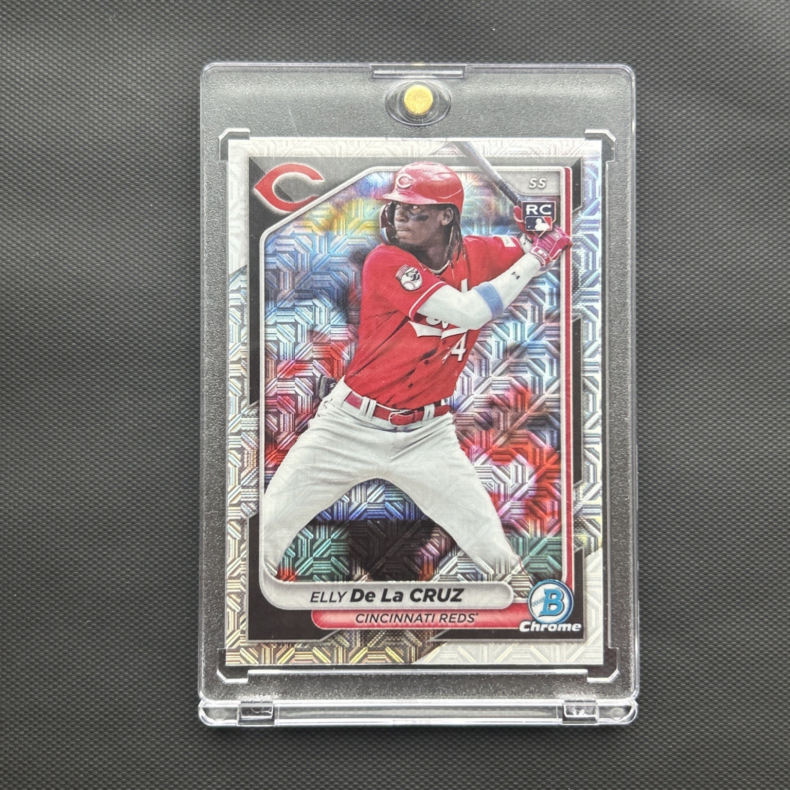 2024 Bowman Chrome Mojo Refractor  Elly De La Cruz RC #42