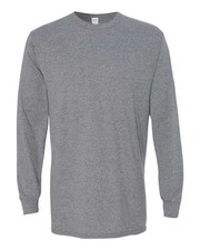 Gildan Unisex Heavy Cotton Long Sleeve T-Shirt 5400 25 Colors S-3XL