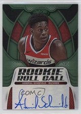 2019-20 Certified Rookie Roll Call Green 5/5 Admiral Schofield #RC-ASC Auto 5e4