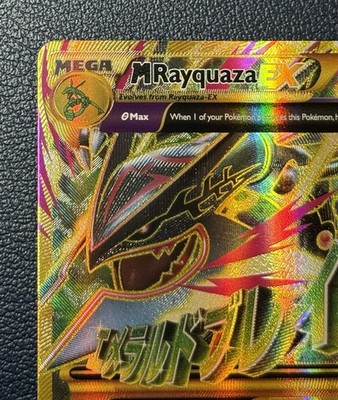 2015 Pokemon Mega Rayquaza EX Full Art 98/98 XY Ancient Origins