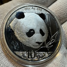 2018中国熊猫银币| eBay