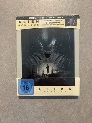 Alien Romulus Neuauflage 4K UHD Blu Ray Steelbook NEU/OVP Cover 2