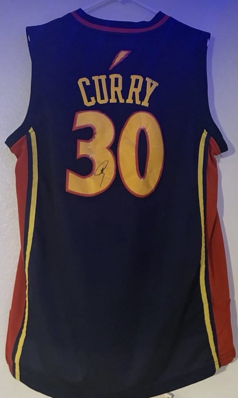 adidas Signed Curry warriors Jersey