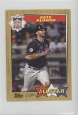 2022 Series 2 Oversized 1987 Topps All Star Boxloaders Pete Alonso #OTAS-11 4z8