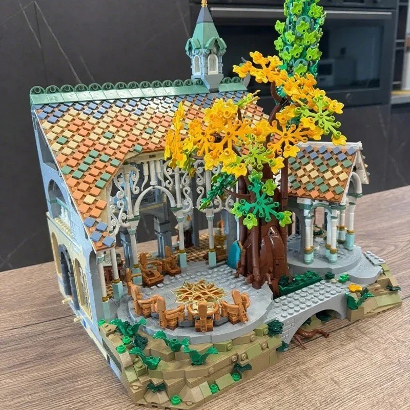 Village Fantastique 6167 pièces grand diorama briques anti stress adulte