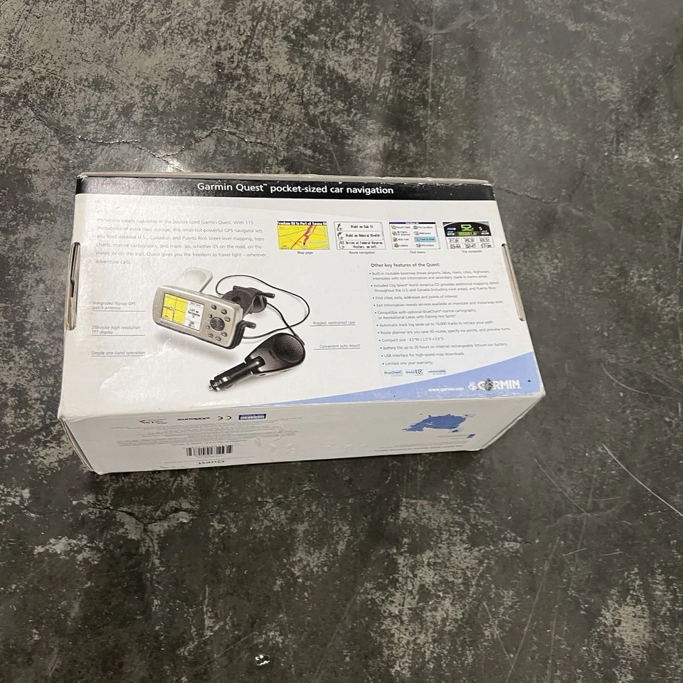 GARMIN QUEST  GPS POCKET SIZE HANDHELD - Image 4 of 4