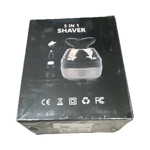 5-Head Men's Shaver B5301 USB Charging IPX6 Waterproof Travel Lock Black