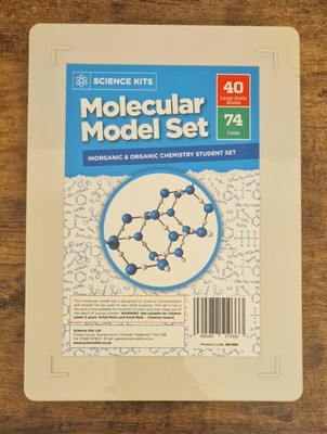 116-teiliges großes Molekularmodell 40 Atome anorganisches & organisches Schülerset