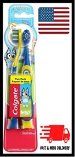 Extra Soft Kids Toothbrush with Suction Cup Holder for Ages 2 2 Pack