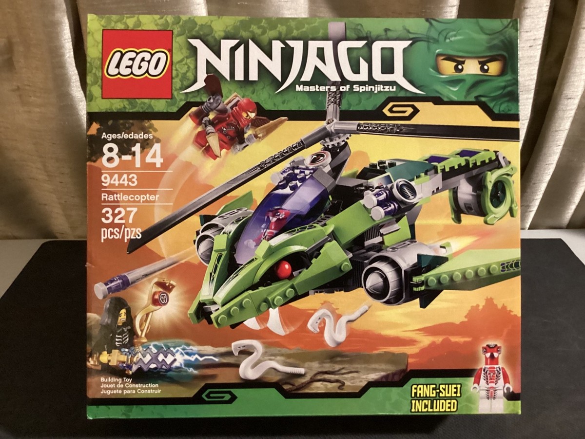 Lego Ninjago Masters of Spinjitzu Rattlecopter 9443 LLoyd Garmadon