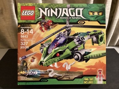 Lego Ninjago Masters of Spinjitzu Rattlecopter 9443 LLoyd Garmadon Kai ZX 2012