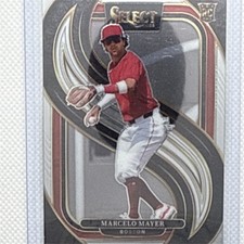 Panini Select Rookie Premier Level Marcelo Mayer #187 Boston Red Sox 2025