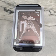 Topps 2025 Topps Chrome Kristian Campbell Sepia Rookie Card #171 Boston Red Sox. rookie card picture