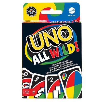 UNO ALL WILD!  Familienkartenspiel - BRANDNEU