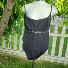 YITTY Lizzo Spotlight Shaping Demi Cup Thong Bodysuit Black Silver Size XL NEW
