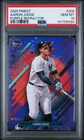 2025 Topps Finest Aaron Judge Purple Refractor /125 #205 PSA 10