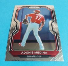 2021 Panini Prizm Adonis Medina RC #56 Philadelphia Phillies
