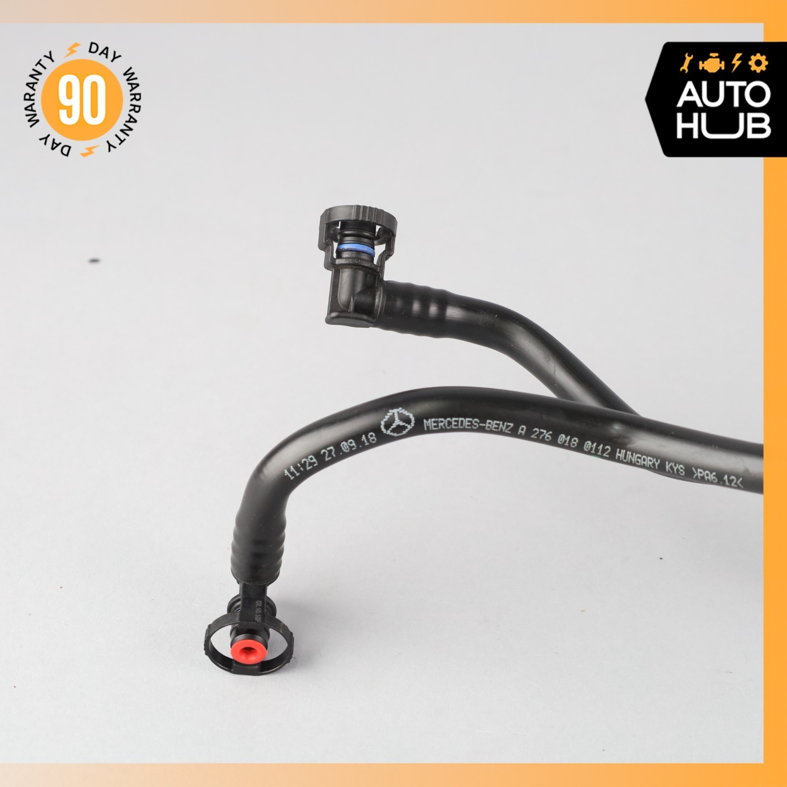 Mercedes W222 S450 Fuel Emission System Hose Tube Line OEM