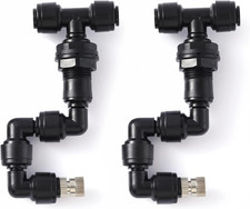 1/4" Reptile Mister Nozzle, Adjustable Spray for Terrarium Fogger