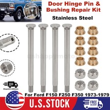 Pair Door Hinge Pin Bushing Repair Kit For Ford Truck F150 F250 F350 1973-1979 Pair Door Hinge Pin Bushing Repair Kit For Ford Truck F150 F250 F350 1973-1979